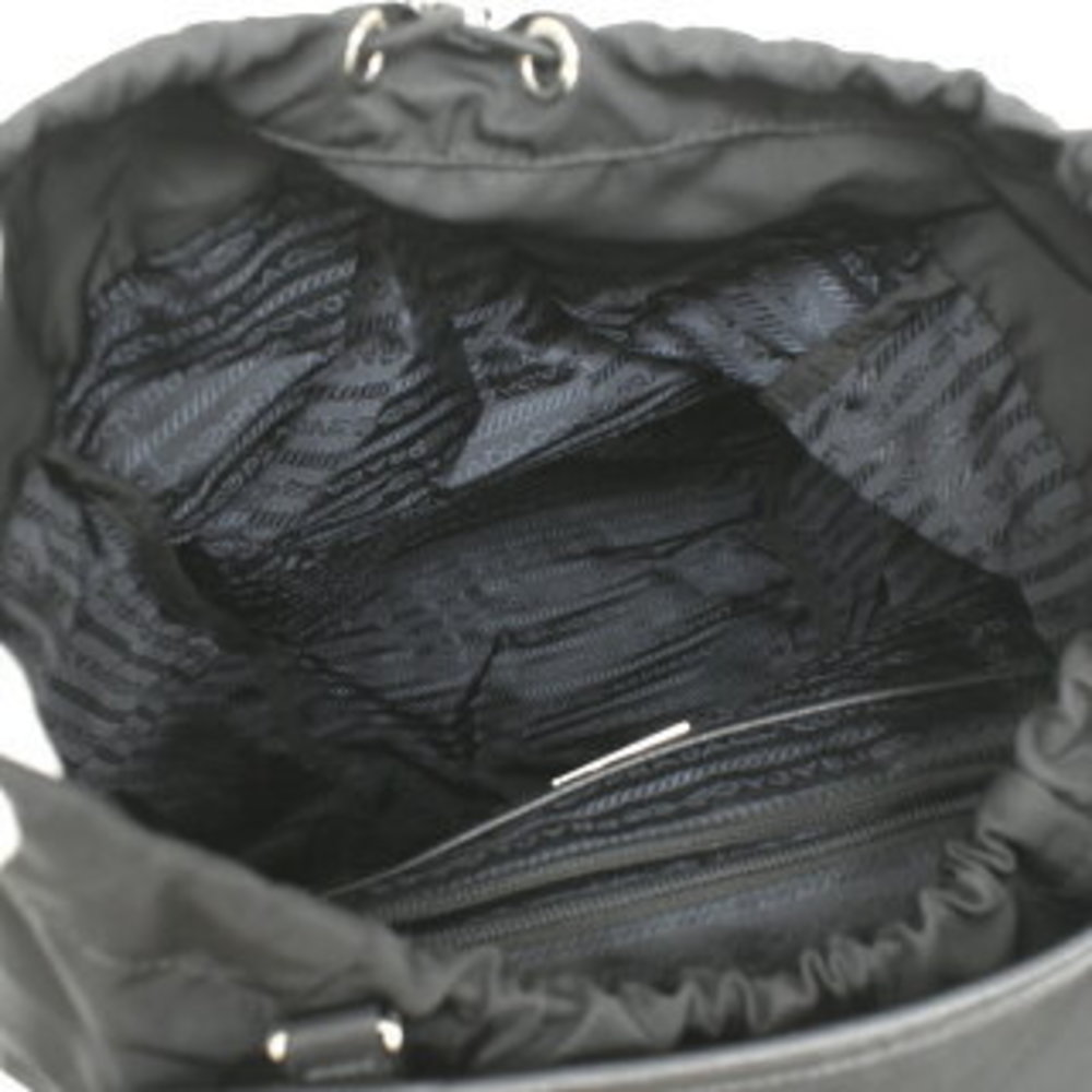 Prada Backpack Black Triangle - image 8